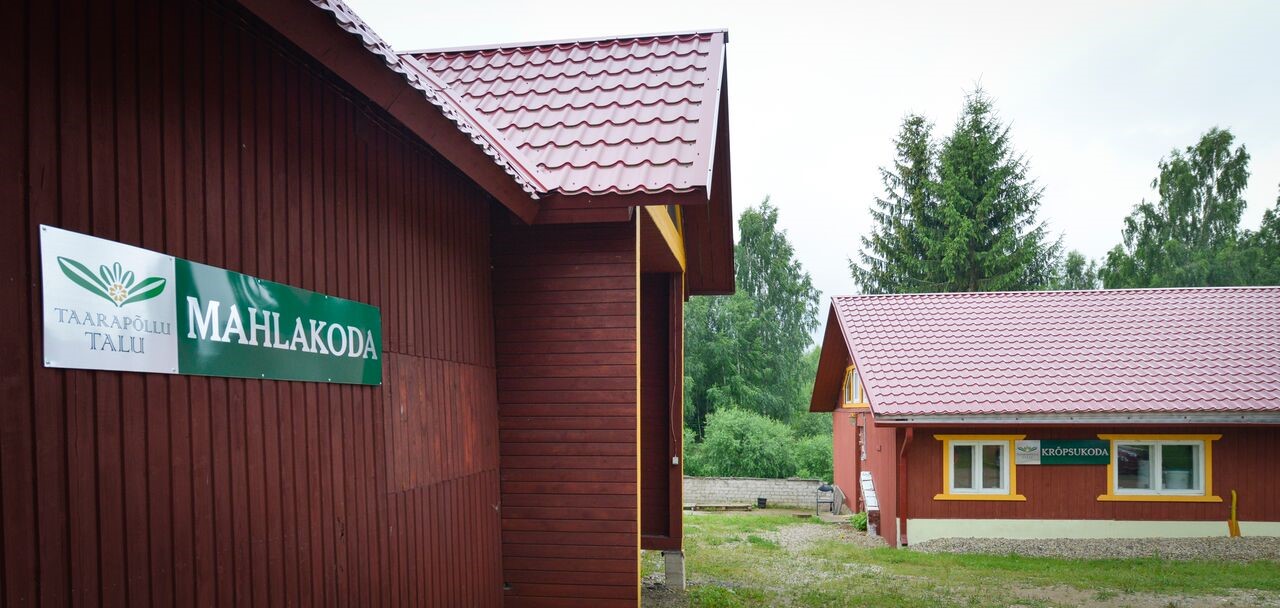 Taarapõllu products are turned out in the Village of Kangsti in Võru County